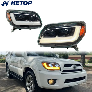 HETOP pour phares <span class=keywords><strong>4Runner</strong></span> 2006-2009, mise <span class=keywords><strong>à</strong></span> niveau LED, feux de jour DRL, lentille de signalisation, Plug and Play, lampes avant modifiées pour <span class=keywords><strong>Toyota</strong></span> - Product Image 1