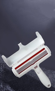 Rodillo removedor de pelo para mascotas, 2 vías, para quitar el pelo de perros y gatos de los muebles, pelusa autolimpiante, removedor de pelo para mascotas, operación con una mano - Product Image 5