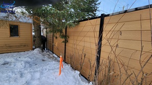 Pannello per Recinzione Decorativo in WPC Composito Goffrato, Altezza 6 Piedi, Robusto, Facile da Assemblare, Moderno per Esterni - Product Image 5