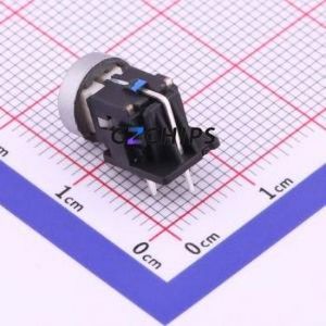 TM-007-D1-A-03 Tactile Switch Through hole Component (THT) Switch Single Pole Single Throw Round Button 2.6N 8.7mm - Product Image 2