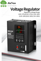 Régulateurs de tension automatiques muraux JN-MRB45-5KVA 220V AVR 4000-5000W Monophasé Estabilizador De Servo Motor Control