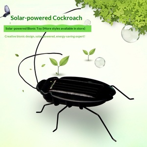 Giocattolo a Energia Solare a Forma di Grillo e <span class=keywords><strong>Scarabeo</strong></span>, Novità Divertente, Puzzle, Giocattolo per Bambini, Piccolo Regalo FP-225 - Product Image 4