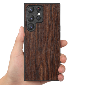Funda trasera de madera a prueba de golpes para <span class=keywords><strong>Samsung</strong></span> S21/S22/S23 Ultra, funda de teléfono de madera para Galaxy AA12/A13/A14/A22/A23/A24 - Product Image 2