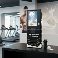 Distributeur automatique de café instantané, distributeur de boissons chaudes et froides commercial