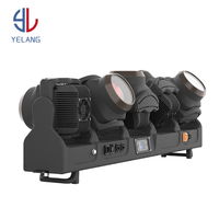 Projecteur de scène IP65 étanche TORNADO TB 5 IP 5x120W RGBL LED à tête mobile, intensité variable, tension universelle DMX512 pour concerts et événements