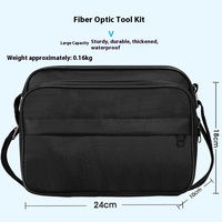 Kit d'outils de fibre optique FTTH à connexion à froid Vaeyi AUa-6S SC, comprenant un couteau de coupe, un stylo à lumière rouge, un puissancemètre optique -70~+10Dbm