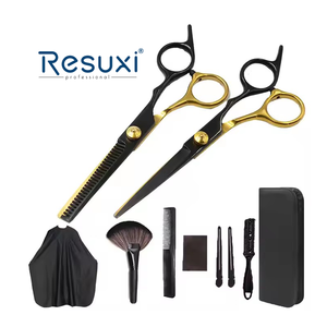 Salon dao cạo Cạnh mỏng cắt Kit Cắt Tóc Chuyên Nghiệp kéo thiết lập thợ cắt tóc thép không gỉ 7 inch biểu tượng tùy chỉnh sắc nét - Product Image 1