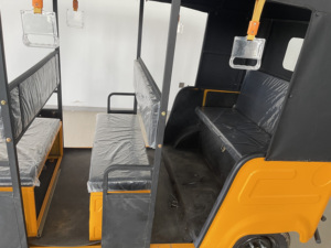 Carrito eléctrico de 8 plazas Dudu, triciclo motorizado de hierro de 60V, vehículo de carga certificado EEC para pasajeros, vehículo eléctrico de <span class=keywords><strong>3</strong></span> ruedas - Product Image 5