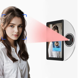 Productos de Control de Acceso con Reconocimiento Facial y de Palma Biométrica Android con Conectividad WiFi / 4G / <span class=keywords><strong>TCP</strong></span>/IP, Máquina de Control de Asistencia para Hoteles - Product Image 6
