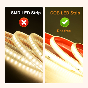 Tira de Luces LED COB AC110V 220V 230V sin Controlador, IP67 Impermeable, sin Puntos Visibles, 120 LEDs/m, Rollo de 50m 100m para Jardín Exterior - Product Image 5