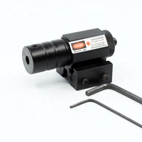 LUGER Red Laser Sight & Scope with Metal Construction for 11mm 20m Adjustable Hunting
