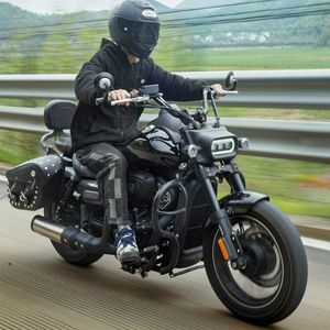 Nueva Motocicleta Cruiser Zhuangwei BD400 400 de Dos Cilindros Refrigerada por Agua, Estilo V-Twin Benda Gray Stone <span class=keywords><strong>250</strong></span>, Retro, 160 km/h - Product Image 4