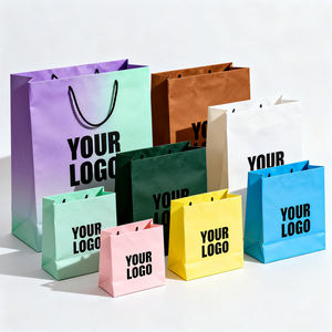 ถุงกระดาษช้อปปิ้งสีชมพูพิมพ์ลายตามสั่ง <span class=keywords><strong>ราคา</strong></span>ส่งถูก คุณภาพหรูหรา พร้อมโลโก้ของคุณเอง - Product Image 5