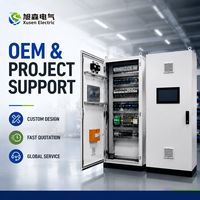 Gabinete PLC Impermeable IP54 Xusen para Sistema Auxiliar de Almacenamiento de Energía BESS y Control de Estación de Energía Solar