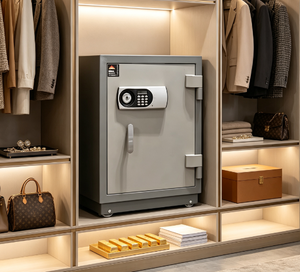 Cassaforte Domestica Elettronica con Serratura Digitale, Ignifuga in Acciaio, Resistente al Fuoco per 1 Ora con Forte Sicurezza - Product Image 5