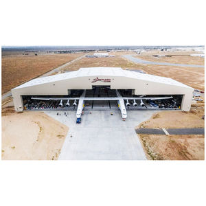 هنجر طائرات حديث مسبق الصنع من الهياكل الفولاذية مع شهادة CE، تصميم صناعي للولايات المتحدة وكندا - Product Image 1