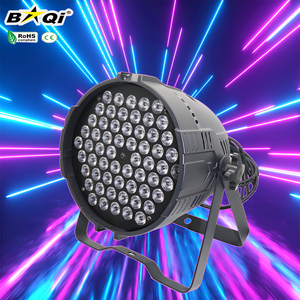Venta Directa de Fábrica: 60 Luces LED RGB Par, Luz Blanca Neutra IP65, Iluminación para Escenarios, Resistente al Agua, para Conciertos, Discotecas, Fiestas, Clubes Nocturnos - Product Image 1