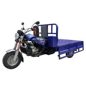 Agricultural three wheeled motorcycle dump tricycle motorcycle cargo agricultural tricycle 200cc motorized tricycle