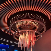 Luces de Discoteca DMX512 LED 3D RGB IP65 PVC, Tubo de Luz Vertical