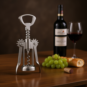 Tire-bouchon à levier Westmark en acier inoxydable avec coupe-capsule pour vin rouge et blanc - Product Image 3