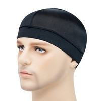 Bonnet Durag Soyeux Respirant Élastique pour Ondulations 360, Bonnet de Perruque HD Extensible, Convient aux Adultes, Bonnets Grande Taille pour la Confection de Perruques