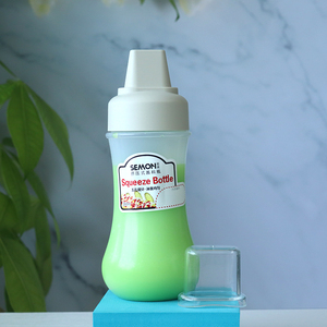 MAYSURE-Botella de Plástico para Exprimir Alimentos, Botella de <span class=keywords><strong>Jarabe</strong></span> para <span class=keywords><strong>Tos</strong></span>, Ketchup, Salsa de Relleno Caliente con Boquilla, Libre de BPA - Product Image 4