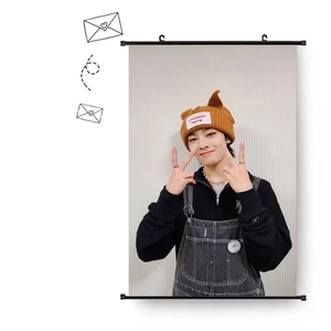 Tapiz de Tela con Foto de KPOP Stray Kids <span class=keywords><strong>MANIAC</strong></span>, Póster para Colgar, Venta al por Mayor - Product Image 2