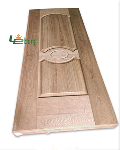 920*2150mm White <strong>Premier</strong>/Wenge/Wood Veneer/Melamine Molded HDF Door Skin - Product Image 4