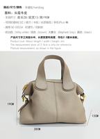 Nouveau Sac à Main Tendance 2026 pour Femme, en Cuir Véritable Grainé de Luxe, Mini Sac Bandoulière à Poignée Supérieure, Idéal Travail et Week-end, OEM