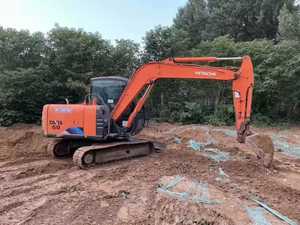 รถขุดฮิตาชิ ZAXIS 60 มือสอง ได้รับการรับรองมาตรฐาน CE EMC ขนาด 6 ตัน รถขุดตีนตะขาบขนาดเล็ก พร้อมปั๊มไฮดรอลิกฮิตาชิ เครื่องยนต์นำเข้าจากญี่ปุ่น - Product Image 5