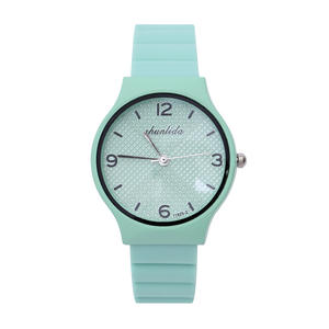 Nuevos Relojes Digitales Redondos Sencillos de Moda para Mujer con Correa de Silicona - Product Image 4