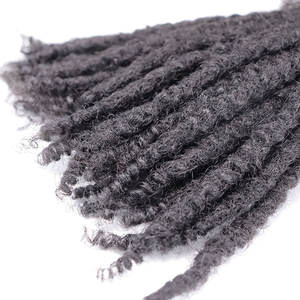 Extensiones <span class=keywords><strong>de</strong></span> Cabello Humano Natural Afro Rizado Jiffy Hair, Dreads Texturizadas con Puntas Irregulares - Product Image 2