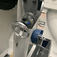 Machine de meulage et de polissage abrasive en aluminium de meuleuse à bande d'acier inoxydable en métal de JUHUA