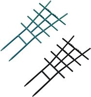 Treillis de support pour plantes grimpantes en plastique pour jardin, 42,5x22,5cm, pour fleurs en pot