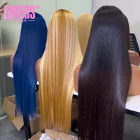 Cheveux humains vierges Remy vietnamiens bruts en gros, transparents, pour perruque, double épaisseur, densité 250, pré-épilés, longue longueur