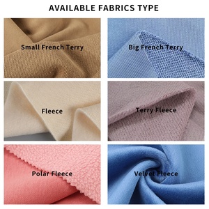 Các Nhà Sản Xuất 500gsm Cotton Cộng Với Kích Thước Thêu Người Đàn Ông Quá Khổ Crewneck Áo Thun Trống Biểu Tượng Tùy Chỉnh Men's Hoodies & Áo Nỉ - Product Image 6