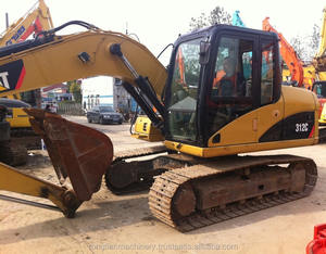 Excavadora de orugas usada japonesa 315D a la venta, precio bajo, peso operativo de 10 toneladas con bomba hidráulica KYB, motor 320D, motor 330D - Product Image 1