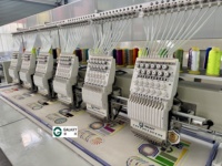 Machine à broder industrielle de haute qualité, 12 aiguilles, 6 têtes, personnalisable pour chapeaux, vêtements, chaussures, sacs, sweats à capuche, prix avantageux