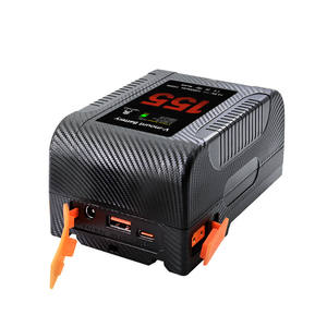 <span class=keywords><strong>Batterie</strong></span> à montage en V, <span class=keywords><strong>batterie</strong></span> à verrouillage en V, chargeur rapide PD 155W avec sortie D-tap/USB-A/USB-C/BP pour caméscope de caméra vidéo Sony - Product Image 3