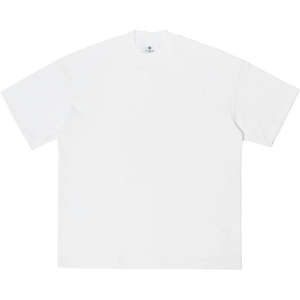 Camiseta para hombre, camiseta de peso pesado, Camiseta de cuello simulado de gran tamaño, cuello simulado estampado, Jersey de algodón 100% para hombre - Product Image 5