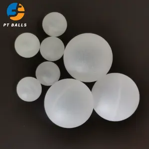 Esferas de plástico oco de polipropileno, pp 20mm 22mm 25mm 25.4mm 30mm bola de plástico oco