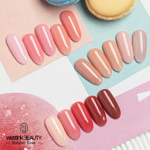 عينات مجانية من طلاء الأظافر الجل اللون الأساسي 92 لون طلاء الأظافر الجل بالأشعة فوق البنفسجية طلاء أساس المطاط الجل - Product Image 5