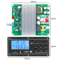 VIRE 2.1 Kanal D Sınıfı Amplifikatör Kartı 200W Subwoofer NE5532 Düşük Geçişli Filtre TPA3251 Dijital Ses Alıcı Amfi