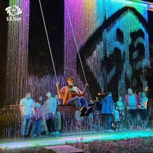 Cascade décorative <span class=keywords><strong>à</strong></span> projection numérique Water Crown, directement de l'usine, pour aménagement paysager d'hôtel - Product Image 3