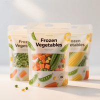 Emballage personnalisé en sachet refermable en plastique, aluminium et mylar imprimé pour aliments pour bébés