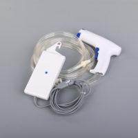 Système de lavage pulsé orthopédique stérile jetable certifié CE, alimenté par batterie, pour le débridement des plaies