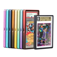 Étui de protection magnétique robuste en aluminium anti-UV pour cartes gradées PSA BGS, protection antichoc pour cartes de collection – Vente chaude