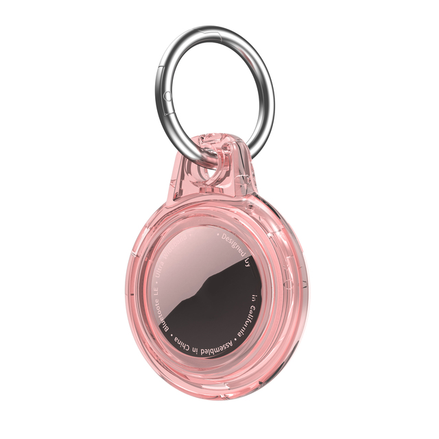 Full-Body Coverage Shockproof Waterproof AirTag Keychain Holder PC Case for AirTag