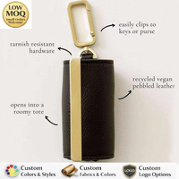 Sac de rangement pliable et étanche pour clés, avec crochet et fermeture éclair, grande capacité, écologique, sac de courses quotidien recyclable