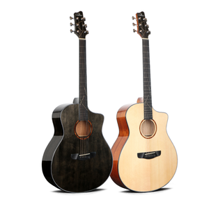 cheap solid guitar Sevillana high quality All solid mahogany1 acoustic electric guitar in very good price